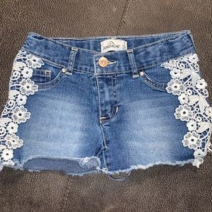 Girls jean shorts
